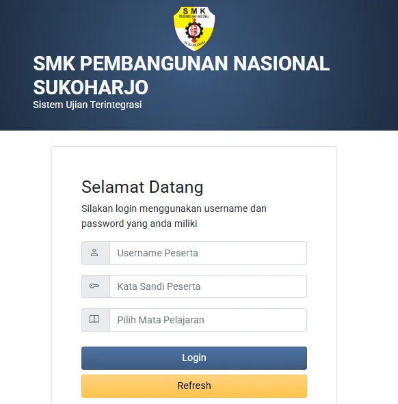 Kepala Sekolah SMK Pembangunan Nasional Sukoharjo